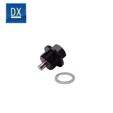 Buşon de scurgere magnetic lustruit din aliaj de aluminiu M24x1,5 cu garnitură